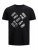 Jack & Jones JCOSTREET TEE Black - T-paidat - Isot T-paidat 2XL – 14XL
