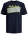 Jack & Jones JCOBOOSTER TEE Navy - T-paidat - Isot T-paidat 2XL – 14XL
