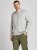 Jack & Jones JJEMIL Knit Turtle Zip Cardigan Light Grey - Hupparit ja collegepaidat - Miesten hupparit ja collegepaidat isot koot