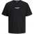 Jack & Jones Miko Crew Neck T-Shirt Black - T-paidat - Isot T-paidat 2XL – 14XL