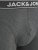 Jack & Jones Black Friday Trunks 3-Pack Grey Black - Alusvaatteet & uimavaatteet - Miesten Isot alusvaatteet 