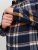 Jack & Jones JOROWEN CHECK COMFORT Shirt Navy - Kauluspaidat - Miesten isot kauluspaidat 2XL – 8XL