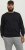 Jack & Jones BASIC Knitted Sweater Black - Hupparit ja collegepaidat - Miesten hupparit ja collegepaidat isot koot