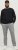 Jack & Jones BASIC Knitted Sweater Black - Hupparit ja collegepaidat - Miesten hupparit ja collegepaidat isot koot