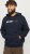 Jack & Jones CORP LOGO PLAY 5 Print Hoodie Navy Blazer - Hupparit ja collegepaidat - Miesten hupparit ja collegepaidat isot koot