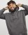 Jack & Jones BRADLEY Hoodie Grey - Hupparit ja collegepaidat - Miesten hupparit ja collegepaidat isot koot