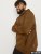 Jack & Jones BRADLEY Hoodie Brown - Hupparit ja Collegepaidat - Miesten hupparit ja collegepaidat isot koot
