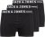 Jack & Jones SENSE Trunks 3-Pack Black - Alusvaatteet & uimavaatteet - Miesten Isot alusvaatteet 