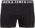 Jack & Jones SENSE Trunks 3-Pack Black - Alusvaatteet & uimavaatteet - Miesten Isot alusvaatteet 