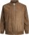 Jack & Jones ROCKY Faux Suede Bomber Jacket Brown - Takit - Miesten Takit, isot koot – 2XL – 12XL