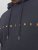 Jack & Jones STAR Hoodie Dark Navy - Hupparit ja collegepaidat - Miesten hupparit ja collegepaidat isot koot