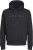Jack & Jones STAR Hoodie Black - Hupparit ja collegepaidat - Miesten hupparit ja collegepaidat isot koot