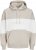 Jack & Jones LEGACY 2 Color Hoodie Beige - Hupparit ja collegepaidat - Miesten hupparit ja collegepaidat isot koot