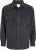 Jack & Jones BRADLEY OLLIE Overshirt LS Black - Kauluspaidat - Miesten isot kauluspaidat 2XL – 8XL
