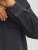 Jack & Jones BRADLEY OLLIE Overshirt LS Black - Kauluspaidat - Miesten isot kauluspaidat 2XL – 8XL