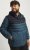 Jack & Jones SPRINT Black Blocking Quilted Hooded Jacket Turquoise Blue - Takit - Miesten Takit, isot koot – 2XL – 12XL