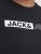 Jack & Jones CORP Logo Play 5 T-Shirt Black - T-paidat - Isot T-paidat 2XL – 14XL