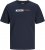 Jack & Jones CORP Logo Play 5 T-Shirt Navy Blazer - T-paidat - Isot T-paidat 2XL – 14XL