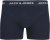 Jack & Jones JACCAMOFLAGE Trunks 3-Pack Navy Blazer - Alusvaatteet & uimavaatteet - Miesten Isot alusvaatteet 
