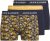 Jack & Jones SKULLROCK Trunks 3-Pack Navy Blazer - Alusvaatteet & uimavaatteet - Miesten Isot alusvaatteet 