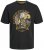 Jack & Jones JJSKULL ROCK T-Shirt Black - T-paidat - Isot T-paidat 2XL – 14XL