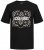 Jack & Jones JJPAISLEY T-Shirt Black - T-paidat - Isot T-paidat 2XL – 14XL