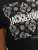 Jack & Jones JJPAISLEY T-Shirt Black - T-paidat - Isot T-paidat 2XL – 14XL