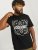 Jack & Jones JJPAISLEY T-Shirt Black - T-paidat - Isot T-paidat 2XL – 14XL