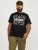 Jack & Jones JJPAISLEY T-Shirt Black - T-paidat - Isot T-paidat 2XL – 14XL