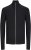 Jack & Jones PANNEL Turtleneck Knitted Sweater with Zipper Black - Hupparit ja collegepaidat - Miesten hupparit ja collegepaidat isot koot
