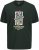Jack & Jones XMAS Christmas Skull T-Shirt Dark Slate Grey - T-paidat - Isot T-paidat 2XL – 14XL