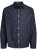 Jack & Jones Norrebro Denim Long Sleeve Shirt Dark Blue Denim - Kauluspaidat - Miesten isot kauluspaidat 2XL – 8XL