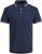 Jack & Jones PAULOS Short Sleeve Polo Navy Blazer - Pikeepaidat - Miesten isot pikeepaidat