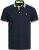 Jack & Jones PAULOS Short Sleeve Polo Dark Navy/NEON - Pikeepaidat - Miesten isot pikeepaidat