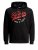 Jack & Jones Elogo Sweat Hood Black - Hupparit ja collegepaidat - Miesten hupparit ja collegepaidat isot koot
