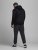 Jack & Jones Elogo Sweat Hood Black - Hupparit ja collegepaidat - Miesten hupparit ja collegepaidat isot koot