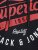 Jack & Jones Elogo Sweat Hood Black - Hupparit ja collegepaidat - Miesten hupparit ja collegepaidat isot koot