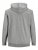 Jack & Jones Basic Sweat Zip Hood Light Grey Melange - Hupparit ja collegepaidat - Miesten hupparit ja collegepaidat isot koot