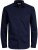 Jack & Jones CARDIFF Dress Shirt Navy - Kauluspaidat - Miesten isot kauluspaidat 2XL – 8XL