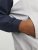 Jack & Jones RUSH White/Grey Blocking Bomber Jacket with Hood Navy Blazer - Takit - Miesten Takit, isot koot – 2XL – 12XL