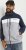 Jack & Jones RUSH White/Grey Blocking Bomber Jacket with Hood Navy Blazer - Takit - Miesten Takit, isot koot – 2XL – 12XL