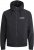Jack & Jones RUSH SOLID Bomber Jacket with Hood Black - Takit - Miesten Takit, isot koot – 2XL – 12XL