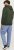 Jack & Jones 2 COL LOGO Hoodie Kombu Green - Hupparit ja collegepaidat - Miesten hupparit ja collegepaidat isot koot
