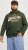 Jack & Jones 2 COL LOGO Hoodie Kombu Green - Hupparit ja collegepaidat - Miesten hupparit ja collegepaidat isot koot