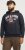 Jack & Jones 2 COL LOGO Hoodie Dark Navy - Hupparit ja collegepaidat - Miesten hupparit ja collegepaidat isot koot