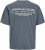 Jack & Jones Lington Crew Neck T-Shirt Grey - T-paidat - Isot T-paidat 2XL – 14XL