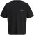 Jack & Jones Lington Crew Neck T-Shirt Black - T-paidat - Isot T-paidat 2XL – 14XL