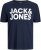Jack & Jones CORP Logo T-Shirt Navy Blazer - T-paidat - Isot T-paidat 2XL – 14XL