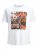 Jack & Jones Rocto T-shirt White - T-paidat - Isot T-paidat 2XL – 14XL