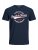 Jack & Jones JJELOGO TEE Navy - T-paidat - Isot T-paidat 2XL – 14XL